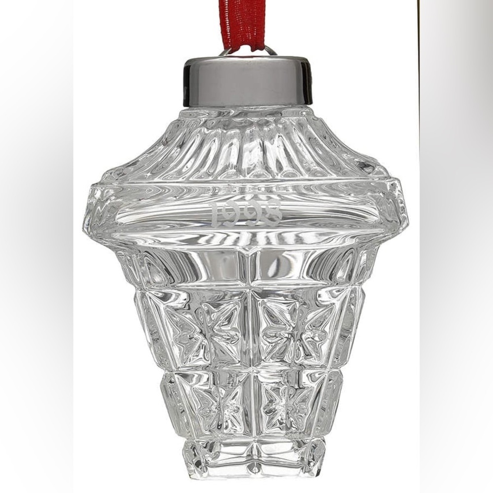 Waterford Crystal 1998 Annual Holiday Christmas Ornament.